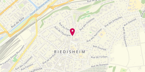 Plan de Cordonnerie de Riedisheim, 24 Rue du Général de Gaulle, 68400 Riedisheim