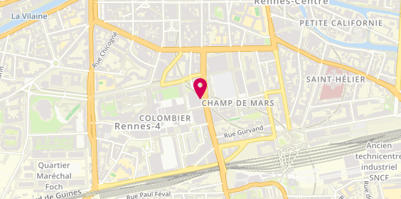 Plan de Cordonnerie Jamier, 20 Rue d'Isly, 35000 Rennes
