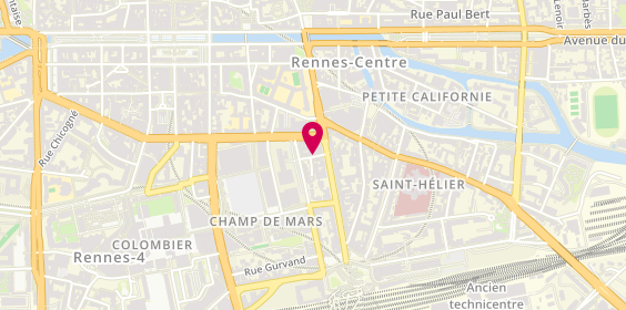 Plan de Cordonnerie Descartes, 7 Rue Descartes, 35000 Rennes