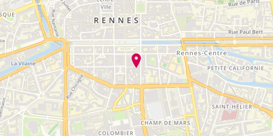 Plan de Le Bottier Rennais, 22 Rue Vasselot, 35000 Rennes