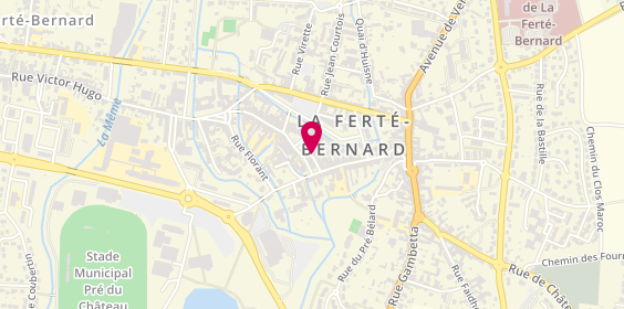 Plan de Le savetier cordonnerie, 15 Rue Carnot, 72400 La Ferté-Bernard
