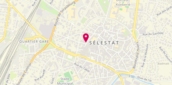 Plan de Alsace Multi Services, 9 Rue de Verdun, 67600 Sélestat