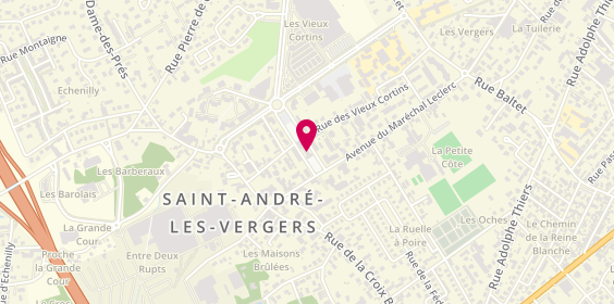 Plan de Atout Services, Avenue Charles de Refuge Centre Commercial Carrefour, 10120 Saint-André-les-Vergers