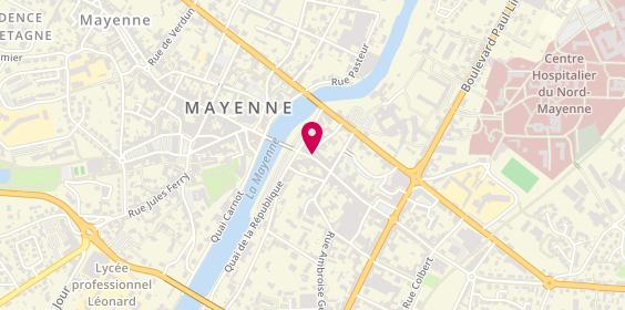 Plan de Cordonnerie Mvm, 11 Rue Saint-Martin, 53100 Mayenne