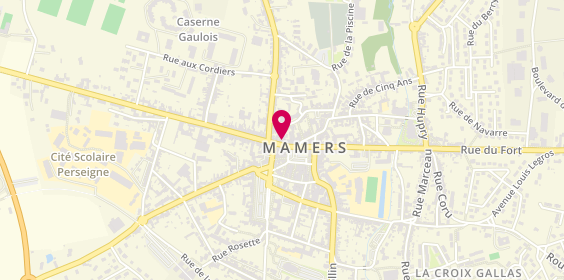 Plan de La Cordonnerie de Mamers, 18 Rue Chevalier, 72600 Mamers