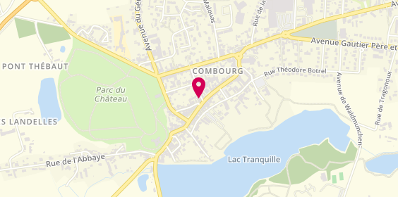 Plan de L'Atelier du Cordonnier, 5 Rue Notre Dame, 35270 Combourg