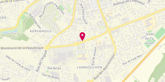 Plan de Services Express G.laurans, Centre Commercial Leclerc
Boulevard de la République, 29400 Landivisiau