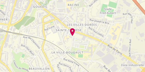 Plan de LAMY Joseph, 1 Bis Rue du Colombier, 22000 Saint-Brieuc