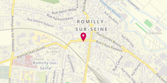 Plan de Cordonnerie de la Poste, 13 Rue du Général de Gaulle, 10100 Romilly-sur-Seine