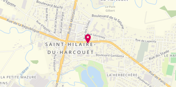 Plan de LECORDIER Philippe Patrick Eric, 48 Rue de Paris, 50600 Saint-Hilaire-du-Harcouët