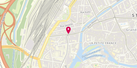 Plan de Cordonnerie Sever, 42 Rue du Faubourg-National, 67000 Strasbourg
