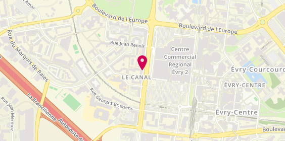Plan de Osmanli, 50 allée des Champs Elysées, 91080 Évry-Courcouronnes