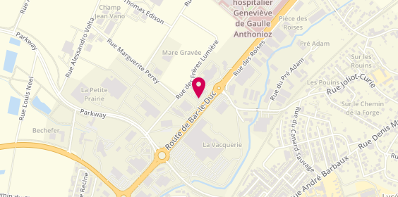 Plan de C.T.M, Centre Commercial Cora Route Bar le Duc, 52100 Bettancourt-la-Ferrée