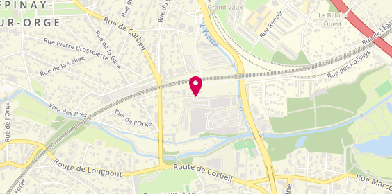 Plan de Cordonnerie de l'Orge, Centre Commercial Carrefour Mark Chemin Tourelles, 91360 Épinay-sur-Orge