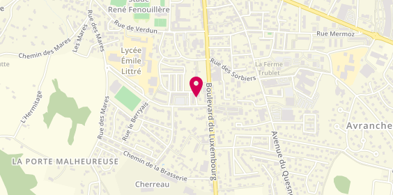 Plan de L'Autre Cordonnerie, 11 Rue Barbey d'Aurévilly, 50300 Avranches