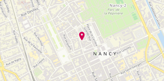 Plan de Cordonnerie Saint Epvre, 10 place du Colonel Fabien, 54000 Nancy