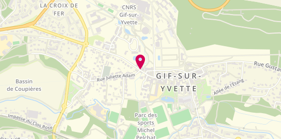 Plan de Topy, 10 avenue du Général Leclerc, 91190 Gif-sur-Yvette