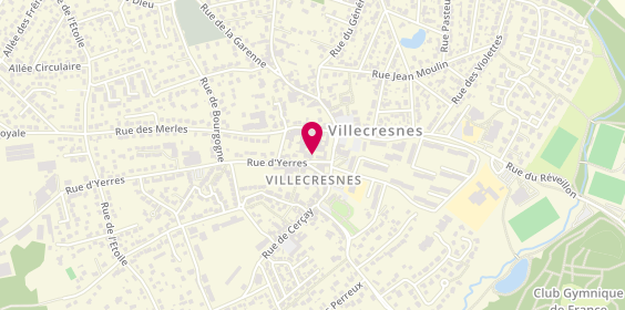 Plan de Cordonnerie Villecresnoise, 4 Rue d'yerres, 94440 Villecresnes