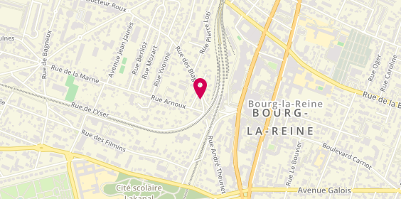 Plan de Le Bottier, 2 Rue Colonel Candelot, 92340 Bourg-la-Reine