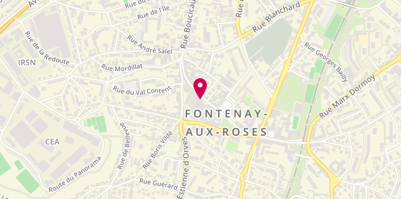 Plan de Tip top cordonnerie, 91 Rue Boucicaut, 92260 Fontenay-aux-Roses