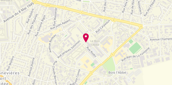 Plan de Services Express, Centre Commercial Bois l'Abbe 2 Rue Rodin, 94500 Champigny-sur-Marne