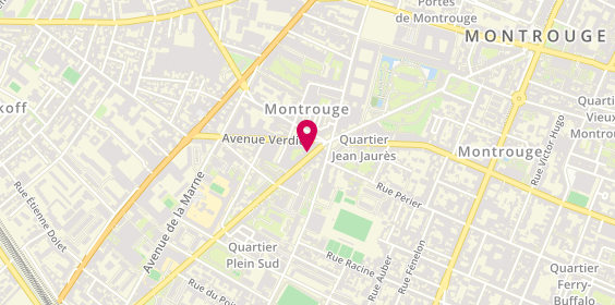 Plan de Cordonnerie moderne, 72 avenue Jean Jaurès, 92120 Montrouge