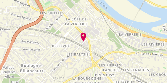 Plan de Cordonnerie Bellevue, 8 Rue Pierre Wacquant, 92190 Meudon
