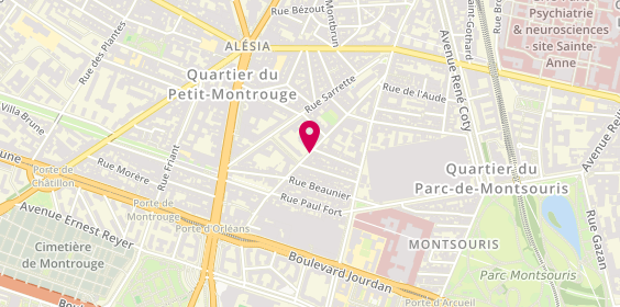 Plan de Cordonnerie hem, 39 Rue du Père Corentin, 75014 Paris