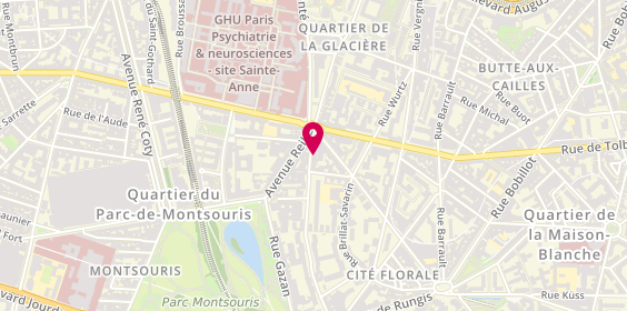 Plan de Cordonnerie DarsiB, 9 Rue de l'Amiral Mouchez, 75013 Paris