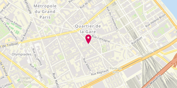Plan de Coordonnier - HOEUR Phong, 75 Rue de Patay, 75013 Paris