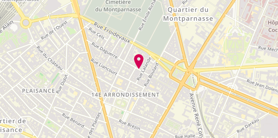 Plan de Cordonnerie Daniel, 38 Rue Daguerre, 75014 Paris