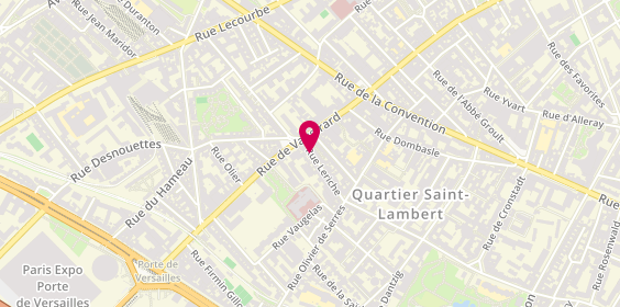 Plan de Purut Toros, 6 Rue Leriche, 75015 Paris