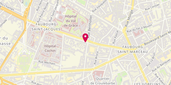 Plan de Cordonnerie Royal, 39 Boulevard de Port-Royal, 75013 Paris