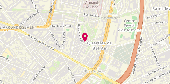Plan de Ongaro Stéfano, Hall 2 15 Rue Rottembourg, 75012 Paris