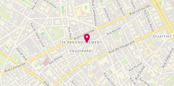 Plan de La Cordonnerie de Luxe, 89 Rue de l'Amiral Roussin, 75015 Paris