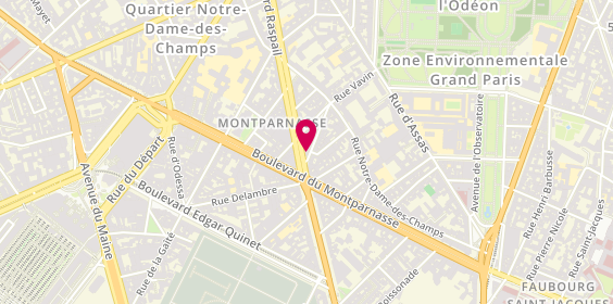 Plan de Cordonnerie Brea, 18 Rue Brea, 75006 Paris