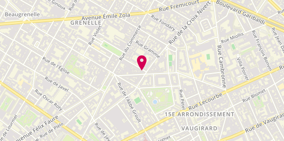 Plan de AR Chang, 26 Rue Lakanal, 75015 Paris
