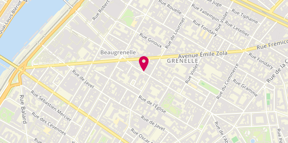 Plan de BM Cordonnerie, 47 Rue Entrepreneurs, Bis, 75015 Paris
