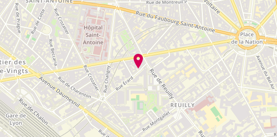 Plan de Cordonnerie Erard, 27 Rue Erard, 75012 Paris