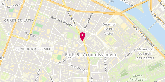 Plan de Cordonnerie Mikael - Serrurerie - Maroquinerie - Service Clef - Tampon - Gravure, 28 Rue Monge, 75005 Paris
