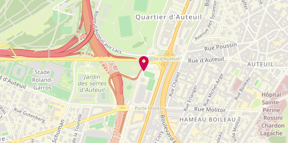 Plan de Atelier Dupont, Cc Euromarche
1 Avenue General Sarrail, 75016 Paris