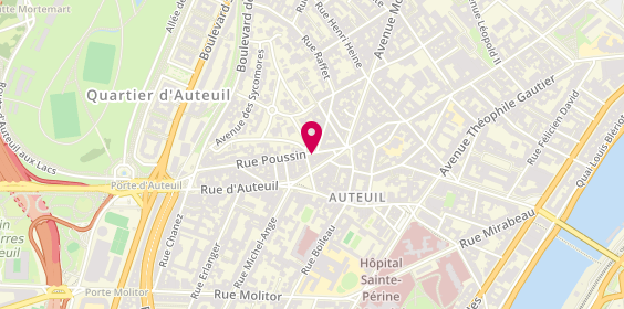 Plan de Cordonnerie - DUPONT Pierre, 7 Rue Poussin, 75016 Paris