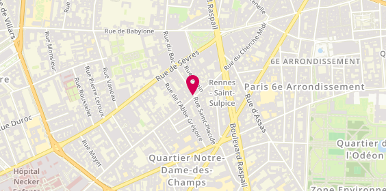Plan de Quick Services Chaussures, 54 Rue du Cherche-Midi, 75006 Paris