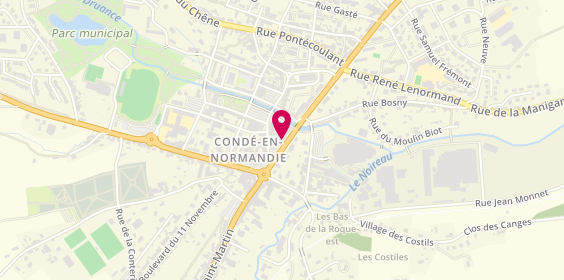 Plan de Lg Cordonnerie, 11 avenue de Verdun, 14110 Condé-en-Normandie