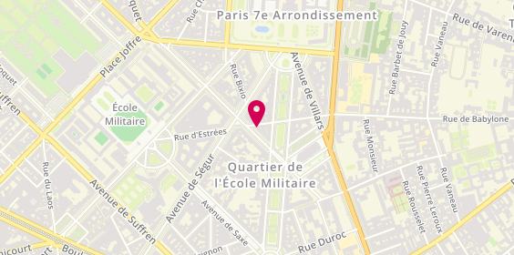 Plan de Multi Services, 39 Avenue Duquesne, 75007 Paris