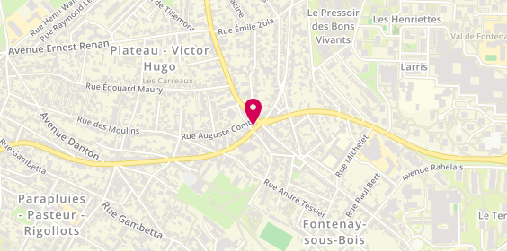 Plan de Cordonnerie Multiservices de Verdun, 277 Avenue République, 94120 Fontenay-sous-Bois