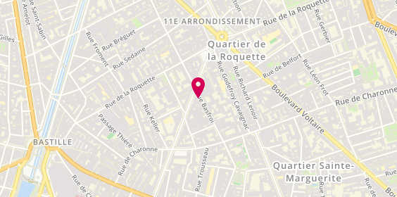 Plan de Cordonnerie Basfroi, 29 Rue Basfroi, 75011 Paris