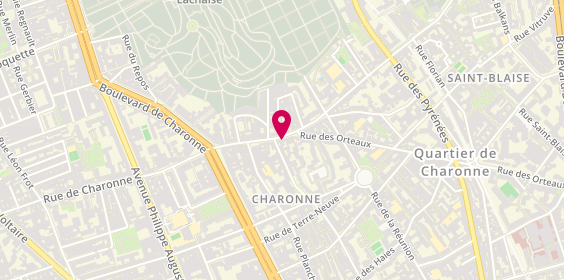 Plan de Anil Cordonnerie Serrurier, 32 Rue Bagnolet, 75020 Paris