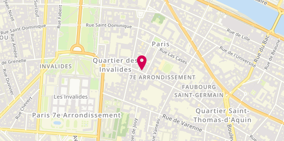 Plan de Atelier Bourgogne, 128 Rue de Grenelle, 75007 Paris