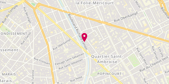 Plan de Cordonnerie Cobbler, 100 Boulevard Richard Lenoir, 75011 Paris